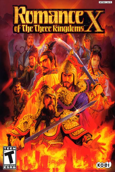 Romance of the Three Kingdoms X Tag Page Cover Art