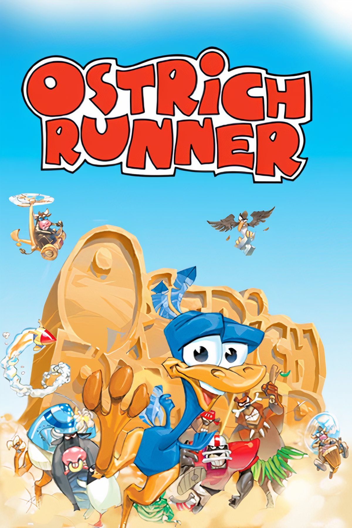 Ostrich Runner Tag Page Cover Art