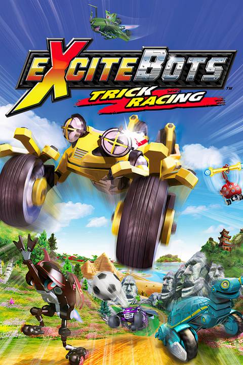 ExciteBots: Trick Racing Tag Page Cover Art