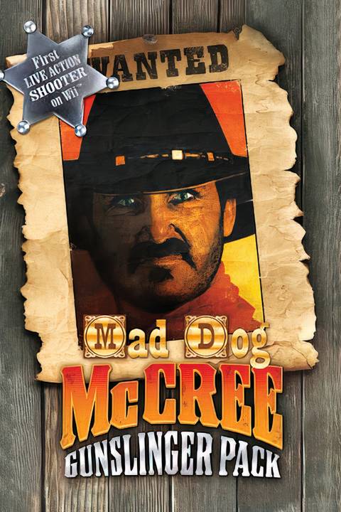 Mad Dog McCree: Gunslinger Pack Tag Page Cover Art