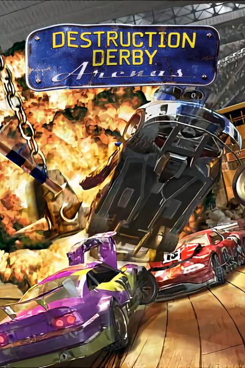 Destruction Derby: Arenas Tag Page Cover Art