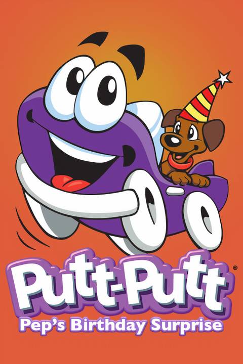 Putt-Putt: Pep's Birthday Surprise Tag Page Cover Art