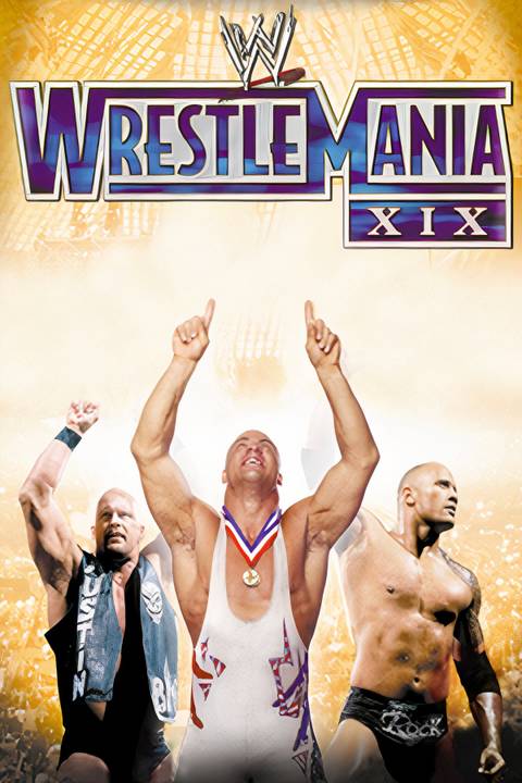 WWE WrestleMania XIX Tag Page Cover Art