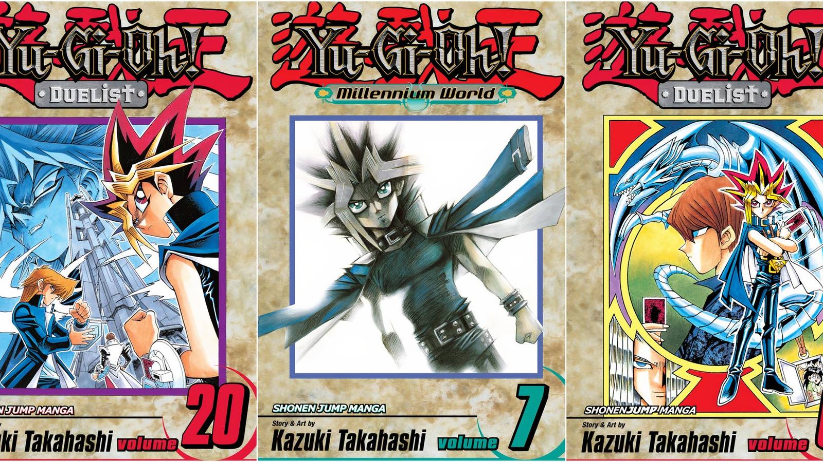 Yu-Gi-Oh! Manga Covers