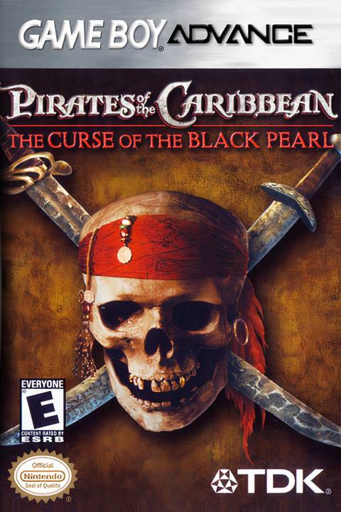 Pirates of the Caribbean: The Curse of the Black Pearl Tag Page Cover Art