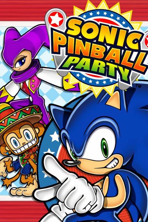 Sonic Pinball Party Tag Page Cover Art