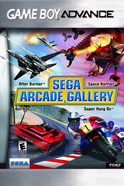SEGA Arcade Gallery Tag Page Cover Art