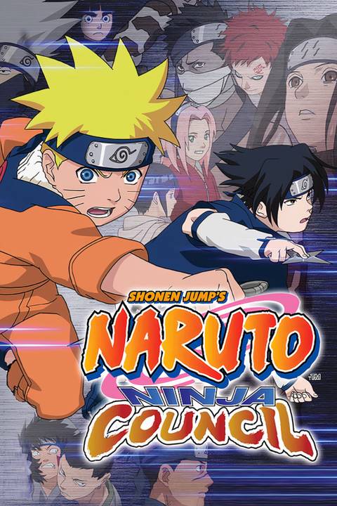 Naruto: Ninja Council Tag Page Cover Art
