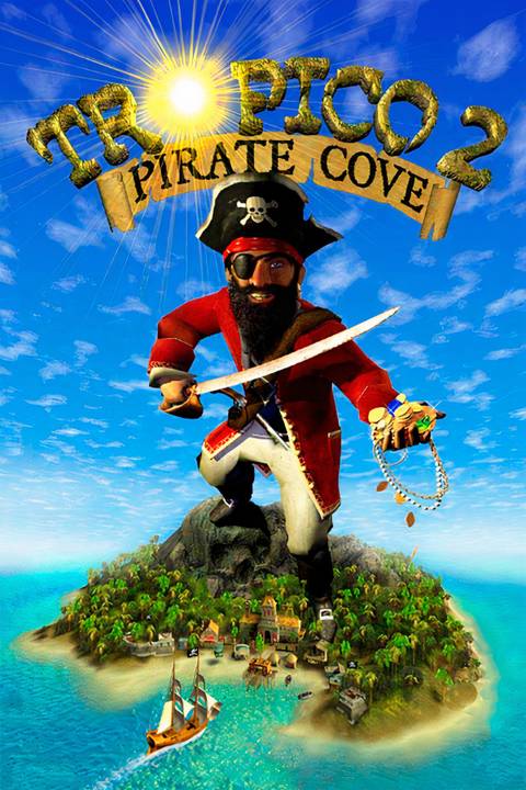 Tropico 2: Pirate Cove Tag Page Cover Art