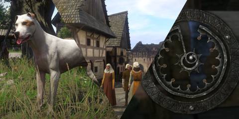 Selection of gameplay photos in Kingdom Come Deliverance