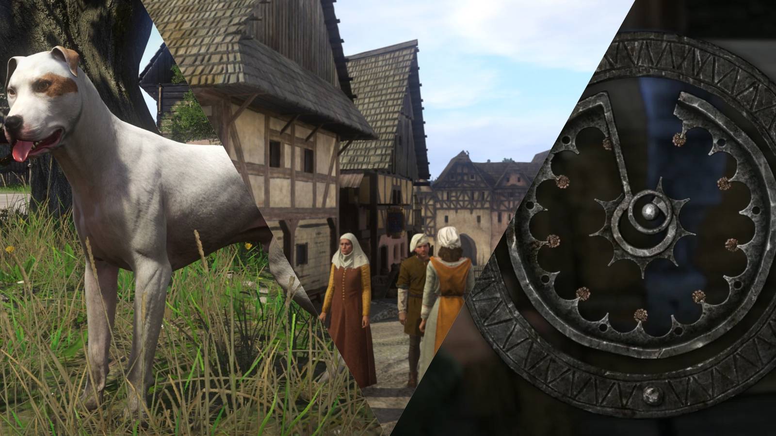 Selection of gameplay photos in Kingdom Come Deliverance