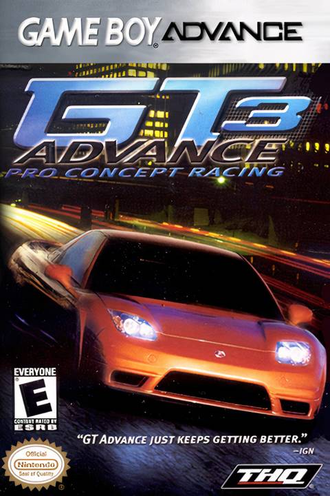 GT Advance 3: Pro Concept Racing Tag Page Cover Art