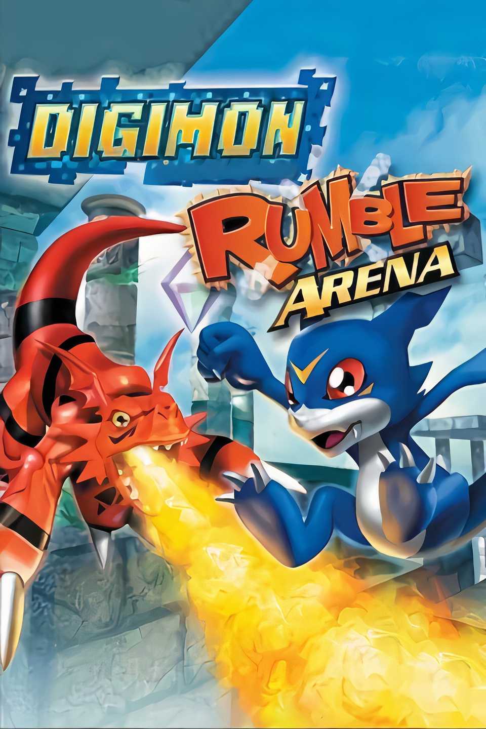 Digimon Rumble Arena Tag Page Cover Art