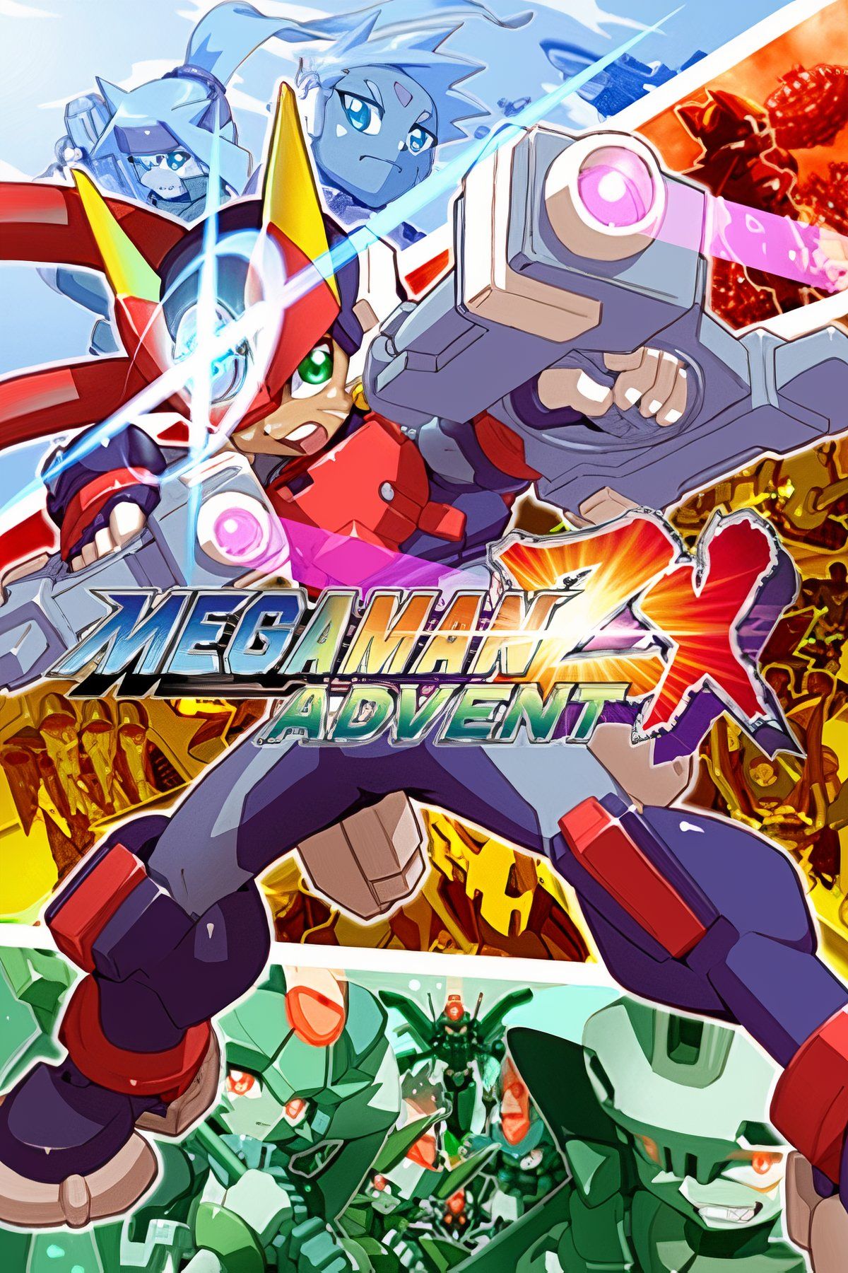 Mega Man ZX Advent Tag Page Cover Art