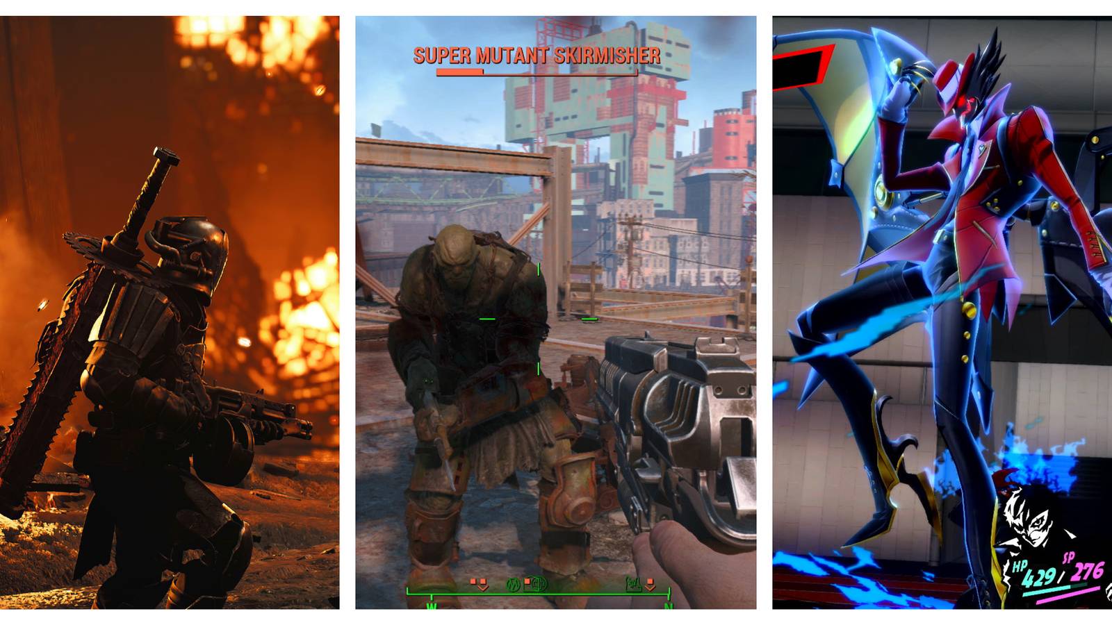 Remnant 2 Fallout 4 Persona 5