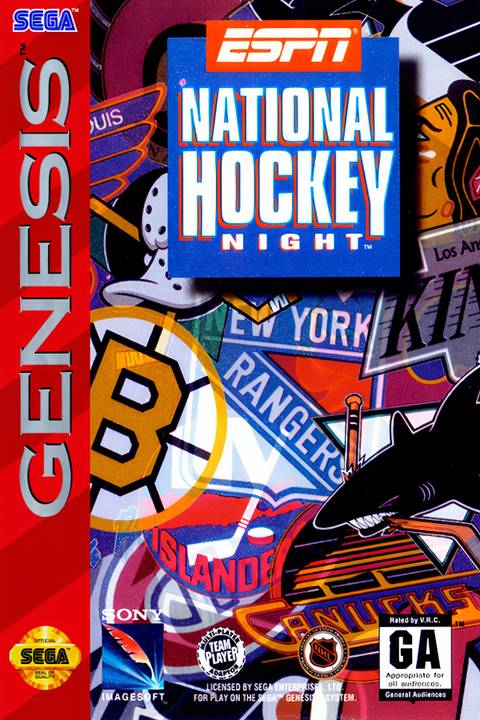ESPN National Hockey Night Tag Page Cover Art