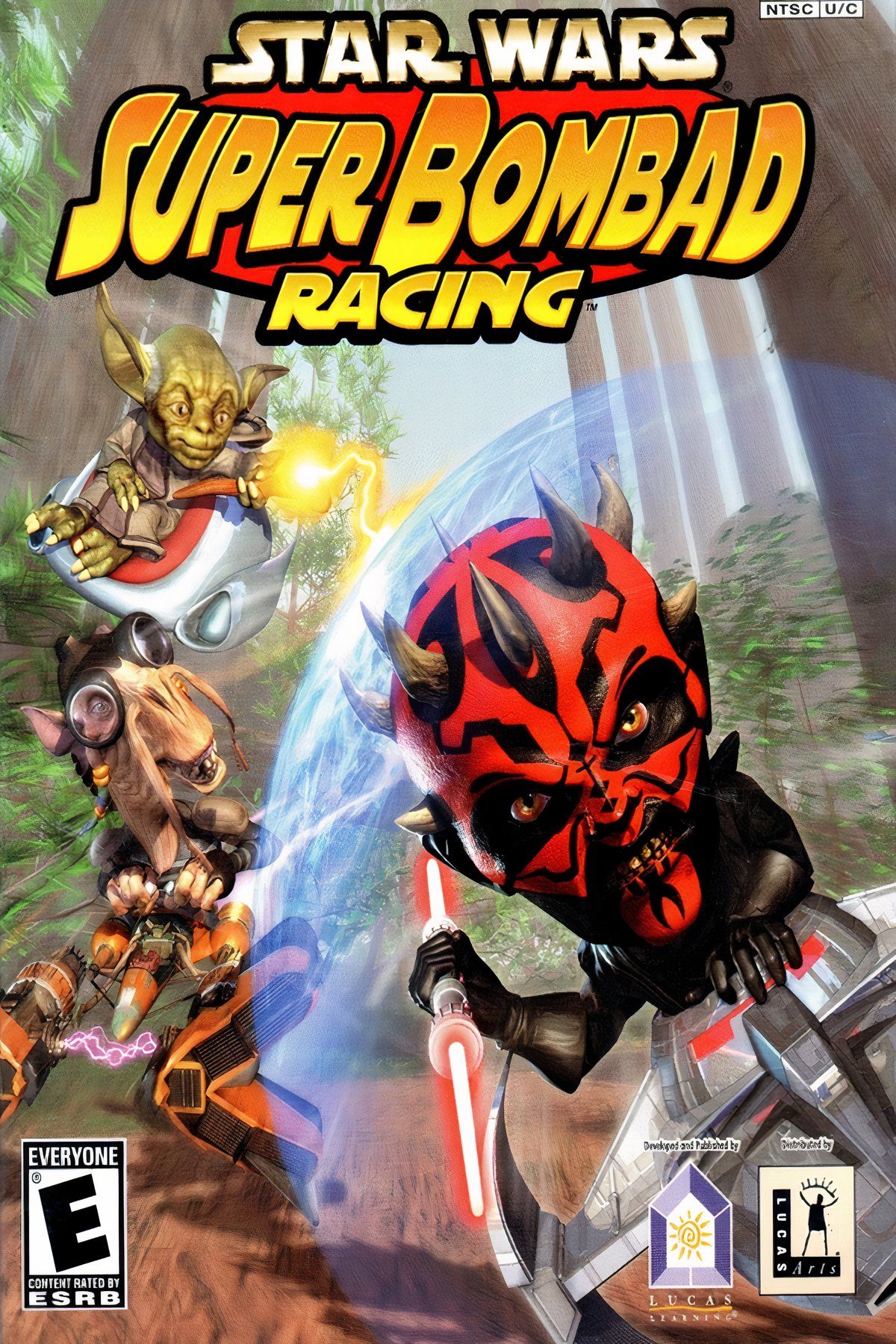 Star Wars: Super Bombad Racing Tag Page Cover Art