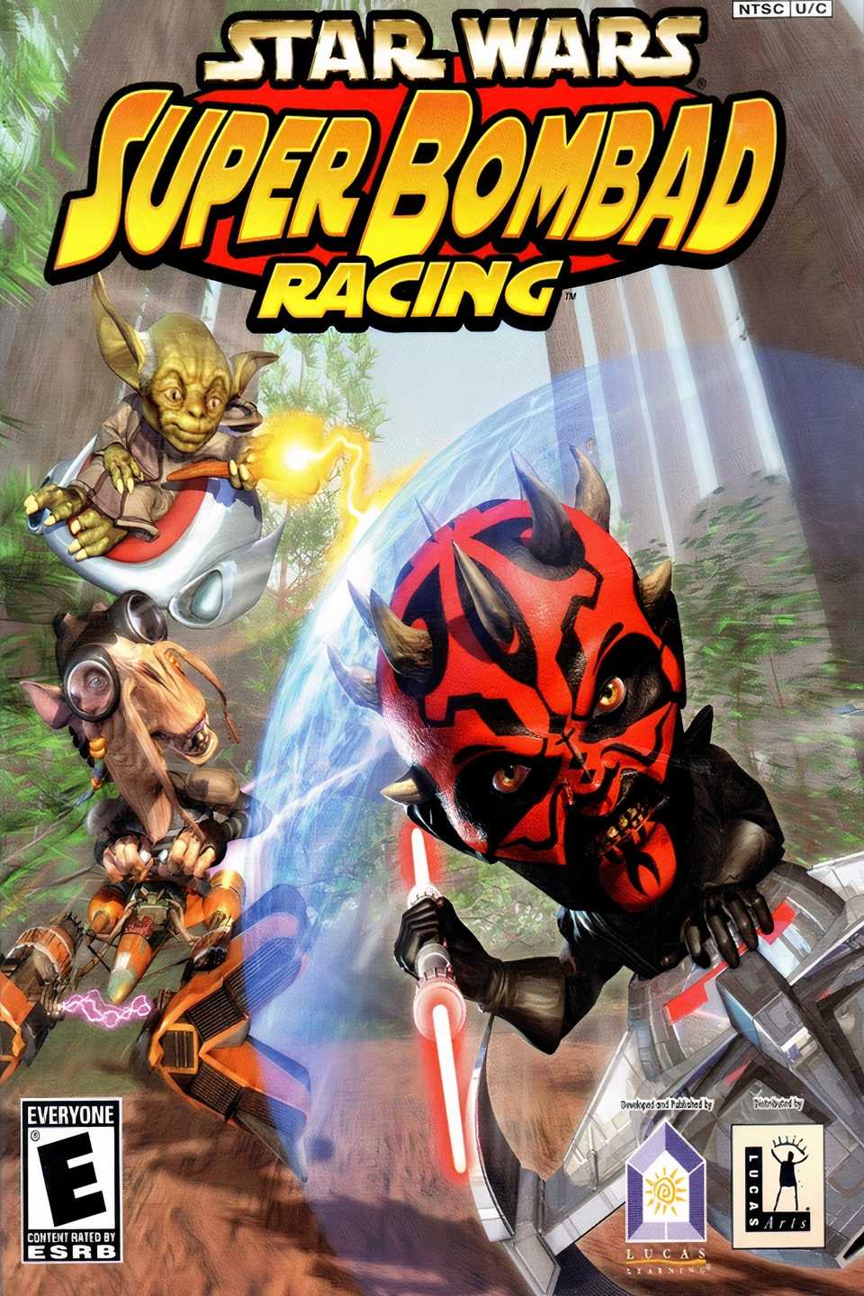 Star Wars: Super Bombad Racing Tag Page Cover Art