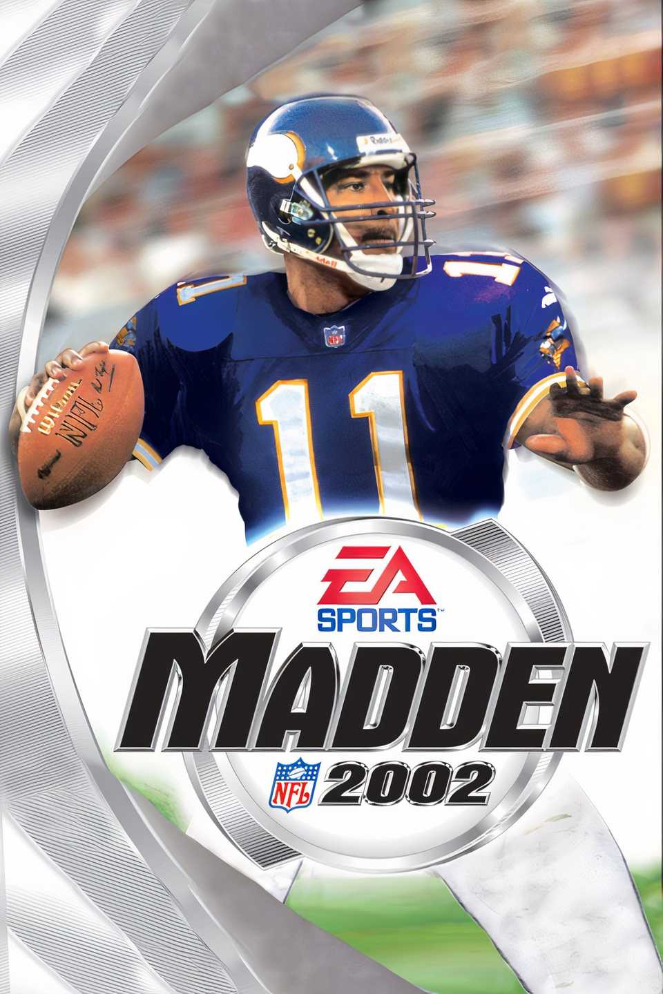 Madden NFL 2002 Tag Page Cover Art