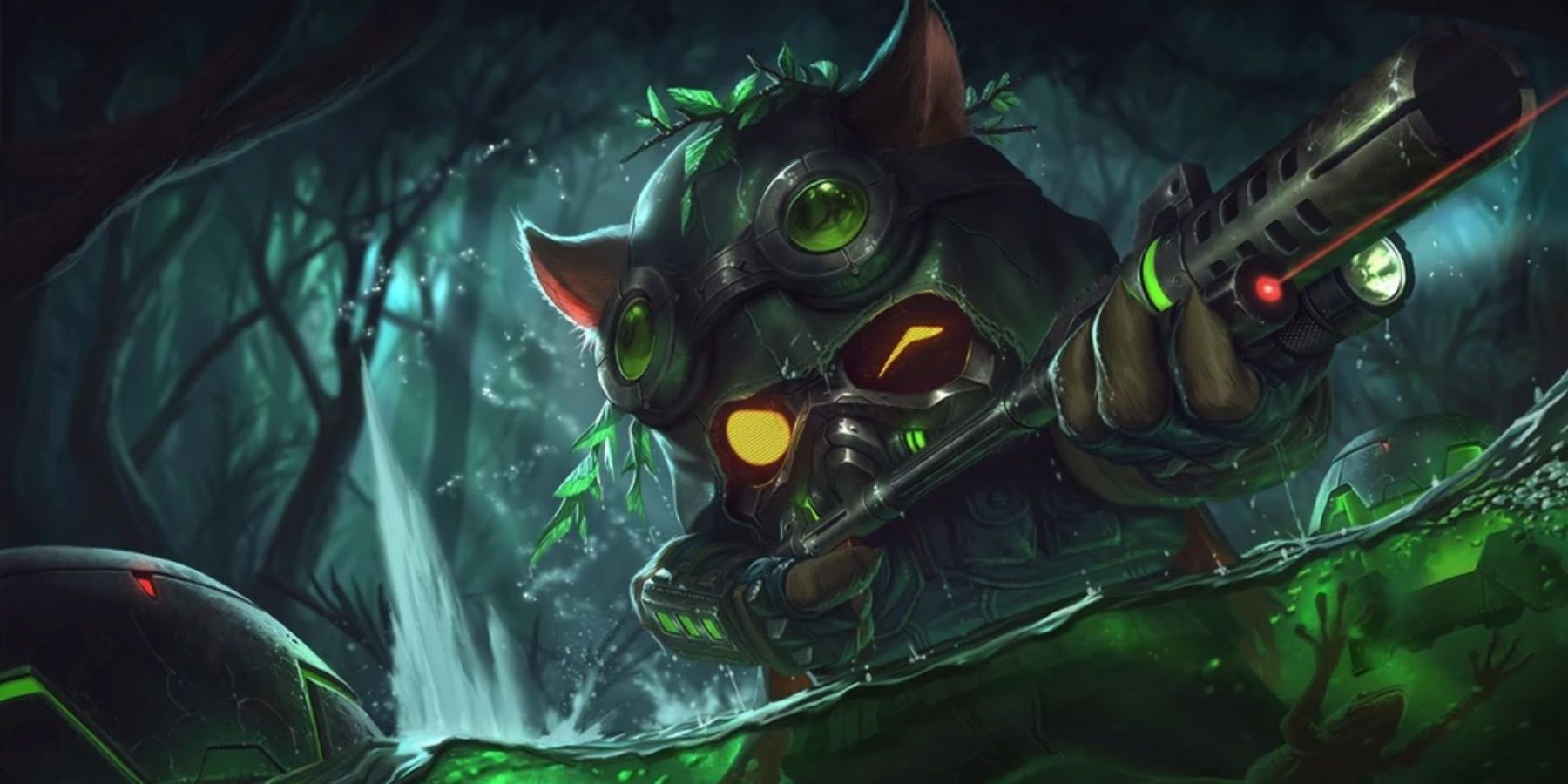 League of Legends Omega Squad Teemo splash art