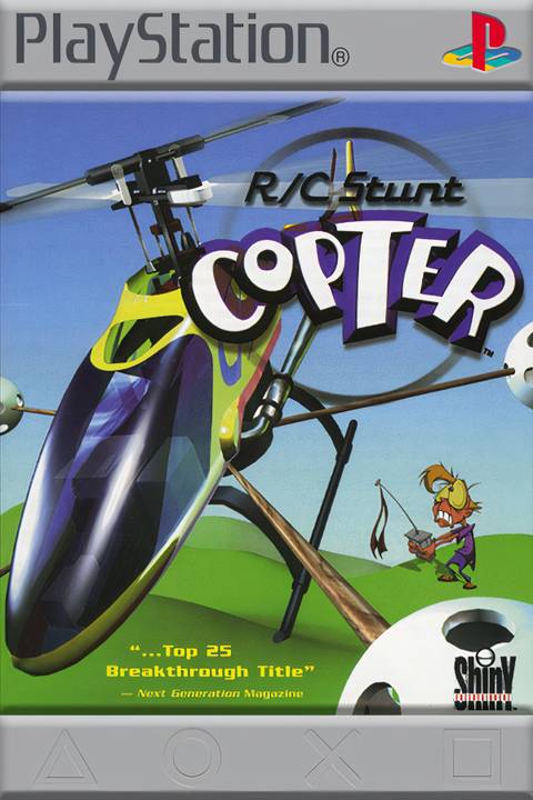R/C Stunt Copter Tag Page Cover Art