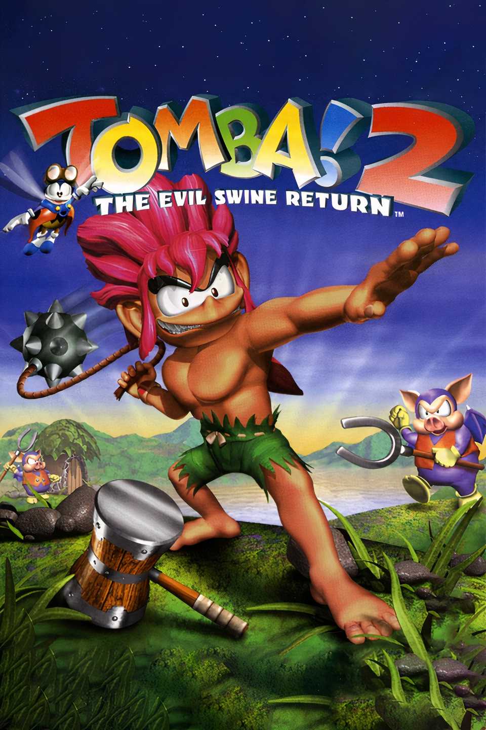 Tomba! 2: The Evil Swine Return Tag Page Cover Art