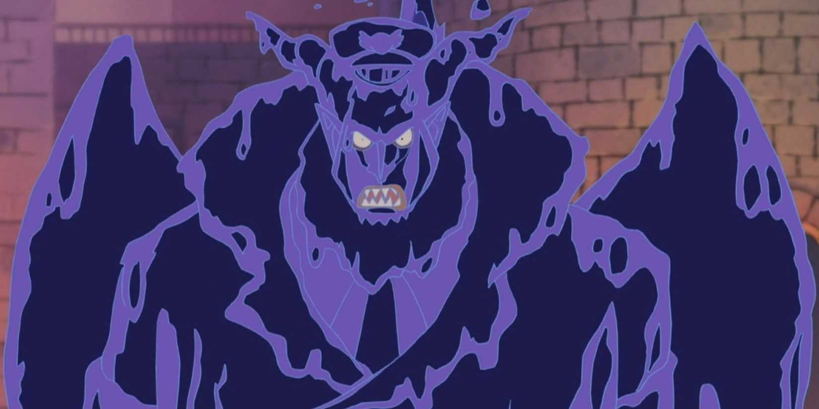 Magellan uses his Poison-Poison fruit to coat his body in poison during the Impel Down Arc in One Piece.