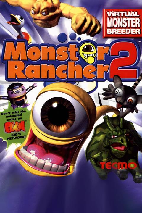 Monster Rancher 2 Tag Page Cover Art