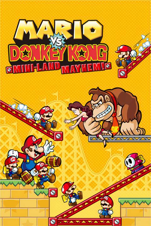 Mario vs. Donkey Kong: Mini-Land Mayhem! Tag Page Cover Art