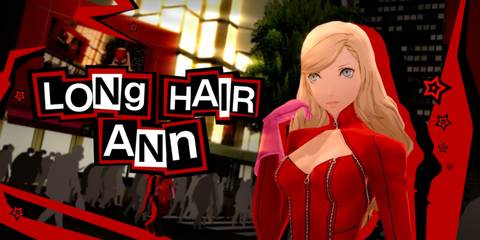 Long Hair Ann mod for Persona 5 Royal