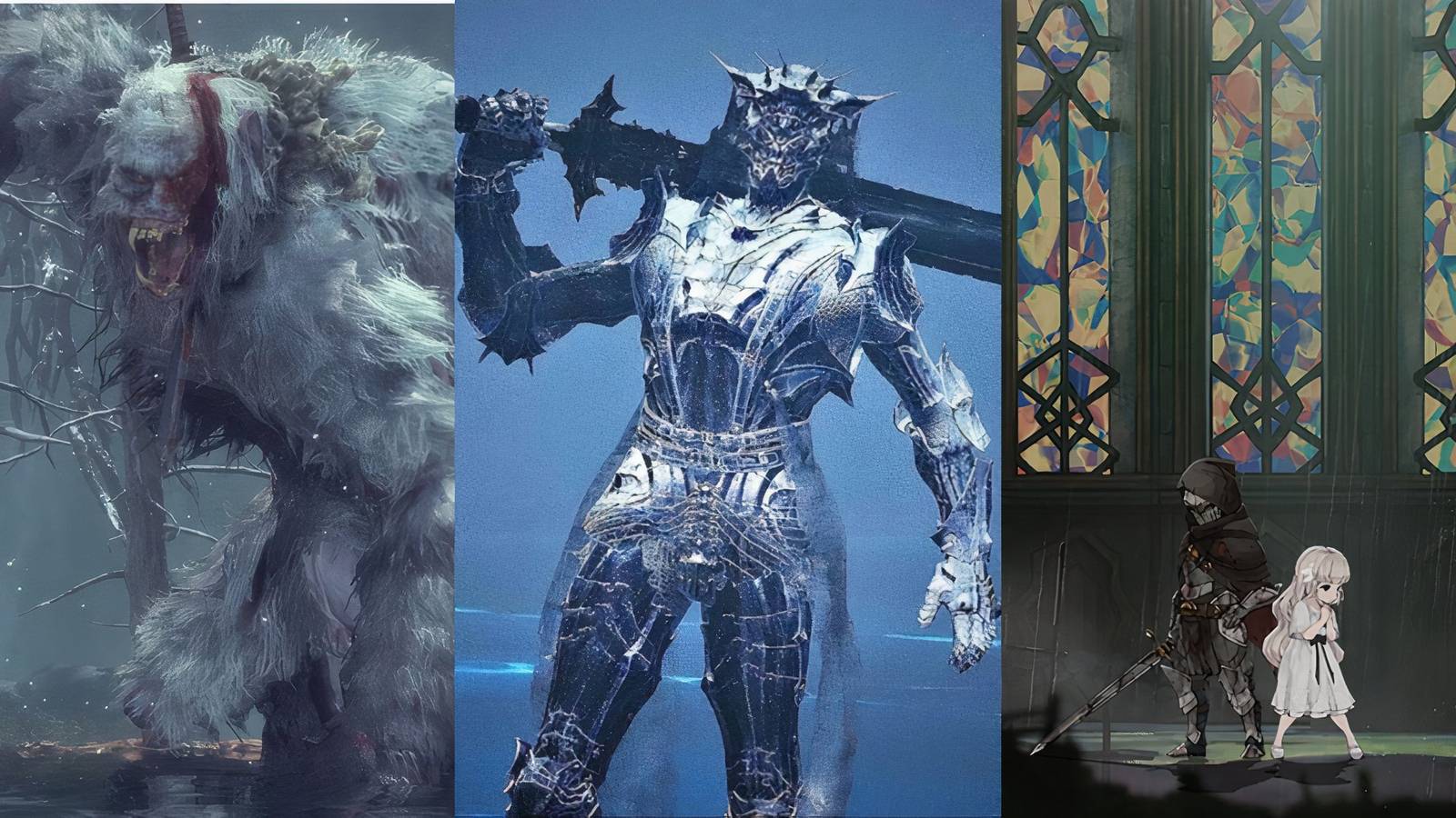 Sekiro, Mortal Shell, Ender Lilies