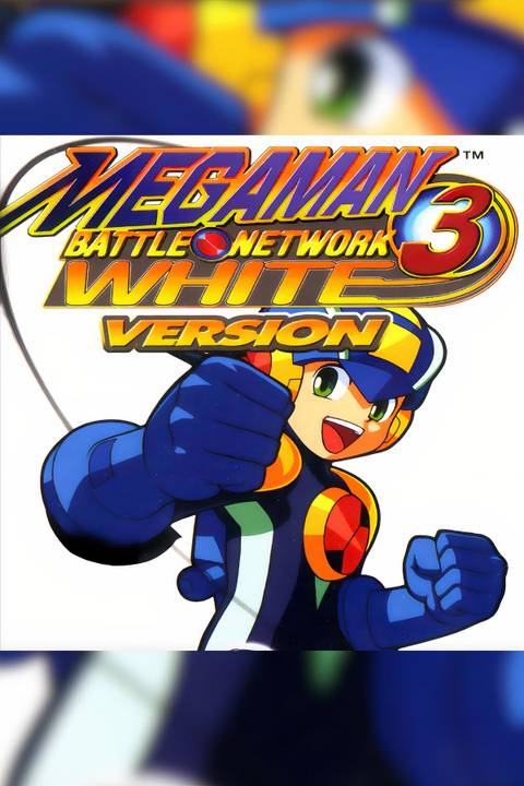 Mega Man Battle Network 3: White Version Tag Page Cover Art