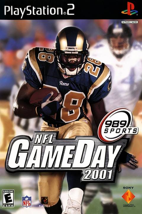 NFL GameDay 2001 Tag Page Cover Art