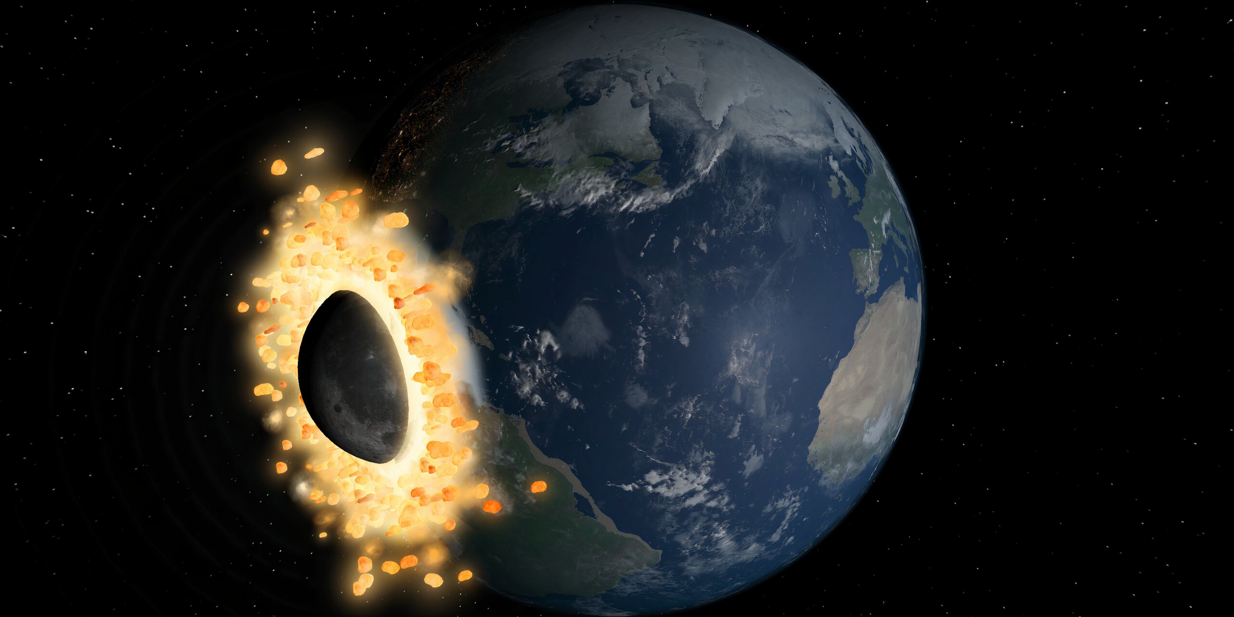 7 Science Fiction Games That Use Actual Science A big explosion on the earth