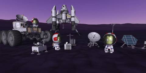 7 Science Fiction Games That Use Actual Science Kerbals landed on a moon