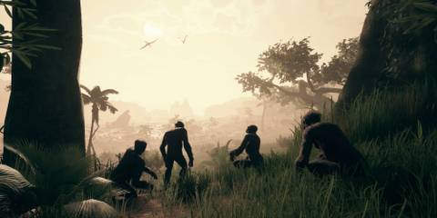 7 Science Fiction Games That Use Actual Science Hominid clan in the forest