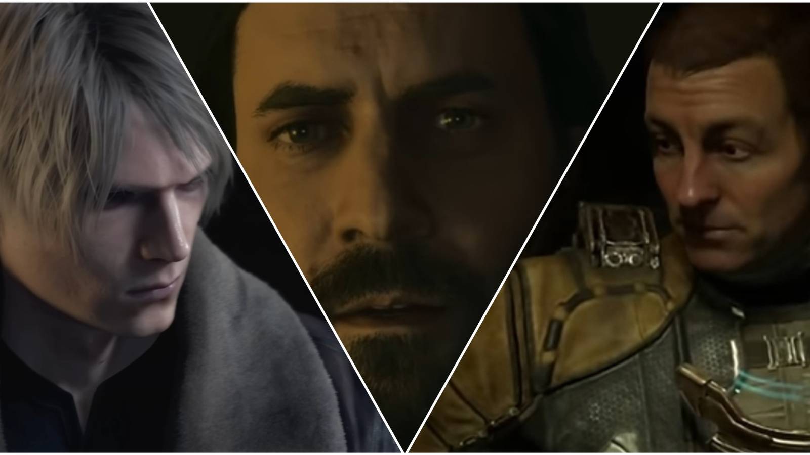 leon kennedy, alan wake, isaac clarke