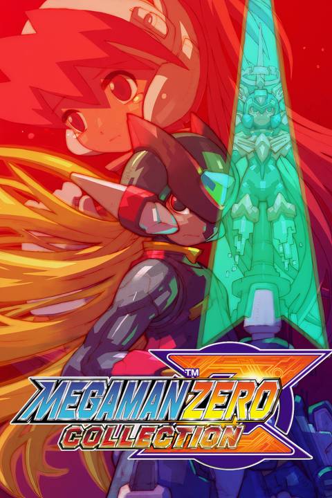 Mega Man Zero Collection Tag Page Cover Art