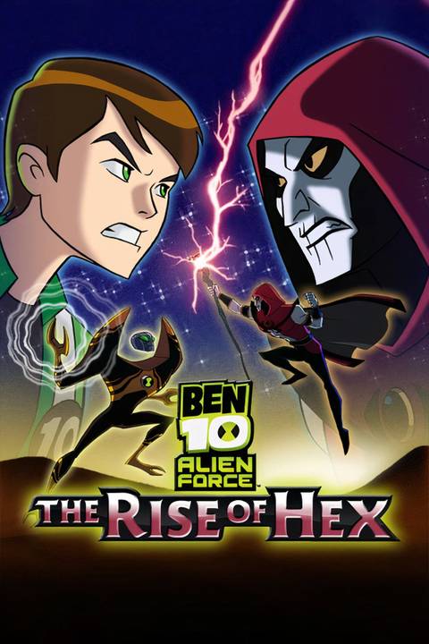Ben 10: Alien Force - The Rise of Hex Tag Page Cover Art