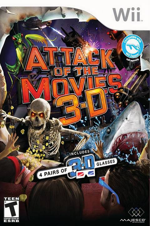 Attack of the Movies 3-D Tag Page Cover Art
