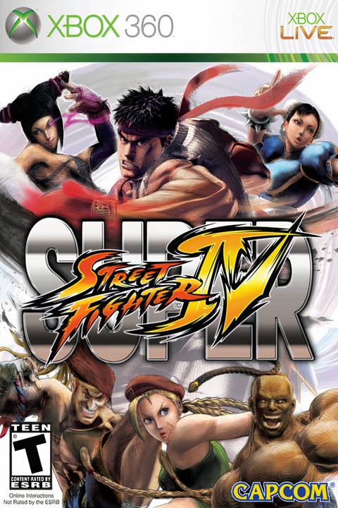 Super Street Fighter IV Tag Page Cover Art