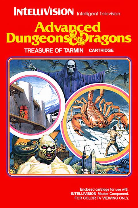 Advanced Dungeons & Dragons: Treasure of Tarmin Tag Page Cover Art