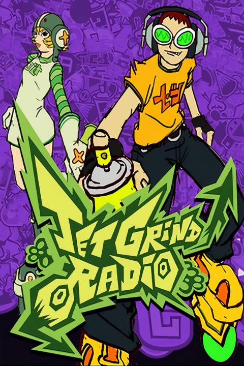 Jet Grind Radio Tag Page Cover Art