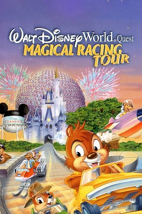 Walt Disney World Quest: Magical Racing Tour Tag Page Cover Art
