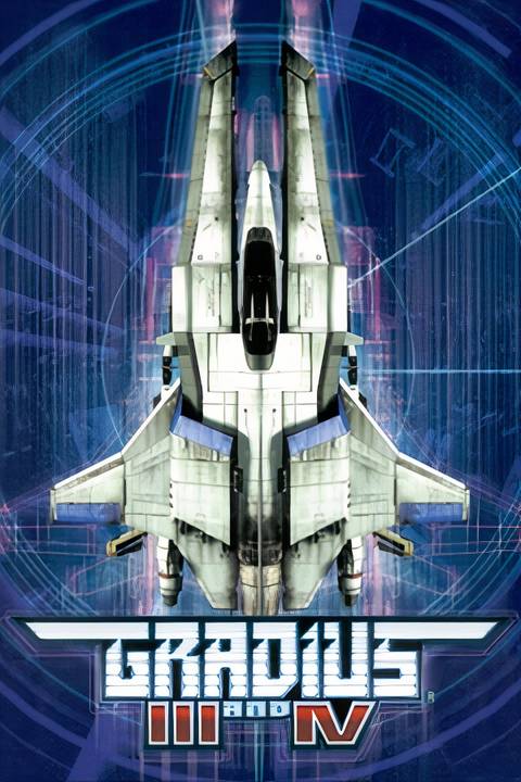 Gradius III and IV Tag Page Cover Art