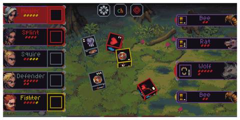 Slice & Dice - Steam Screenshot (Rolling Dice)