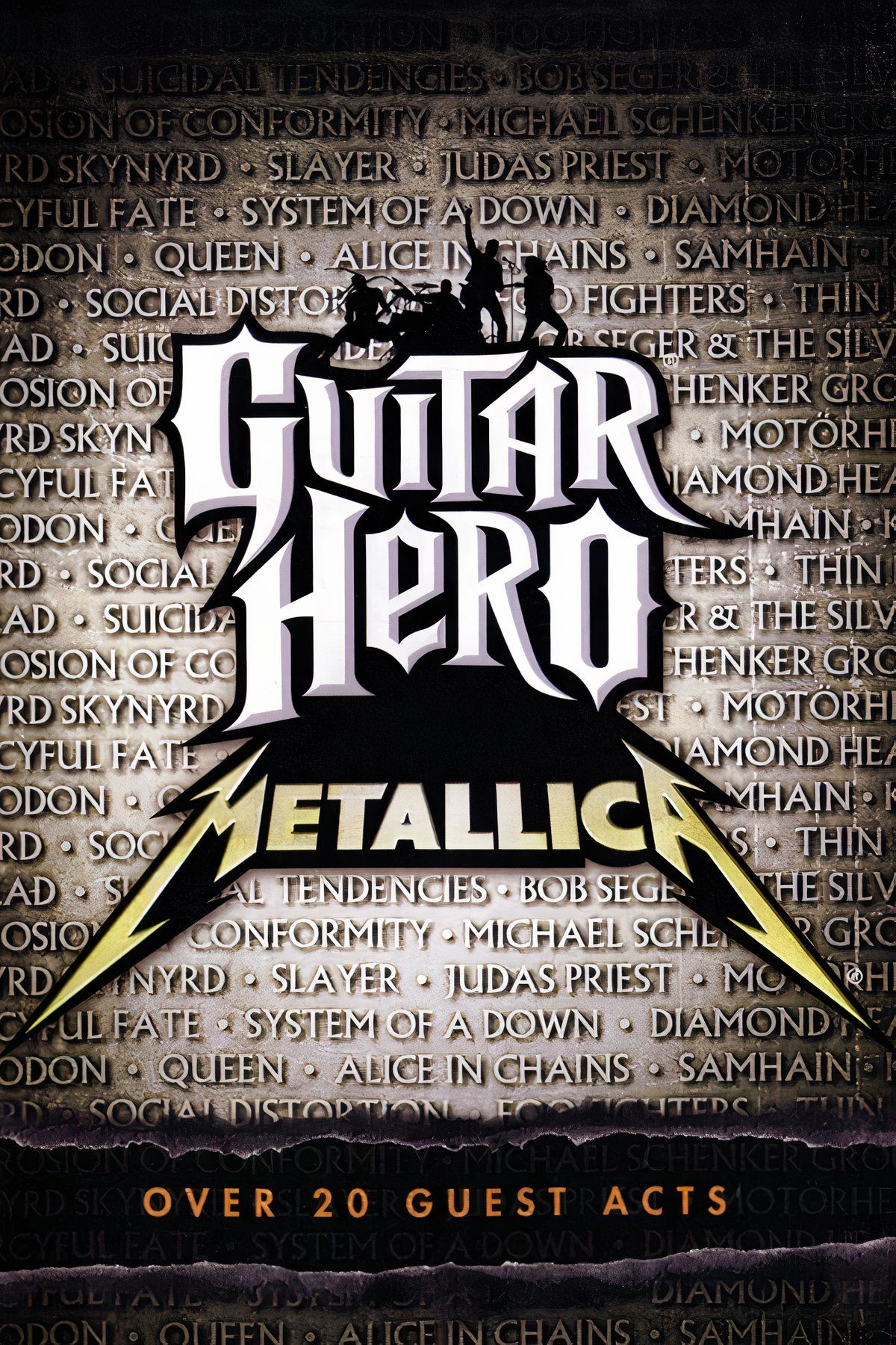 Guitar Hero: Metallica Tag Page Cover Art