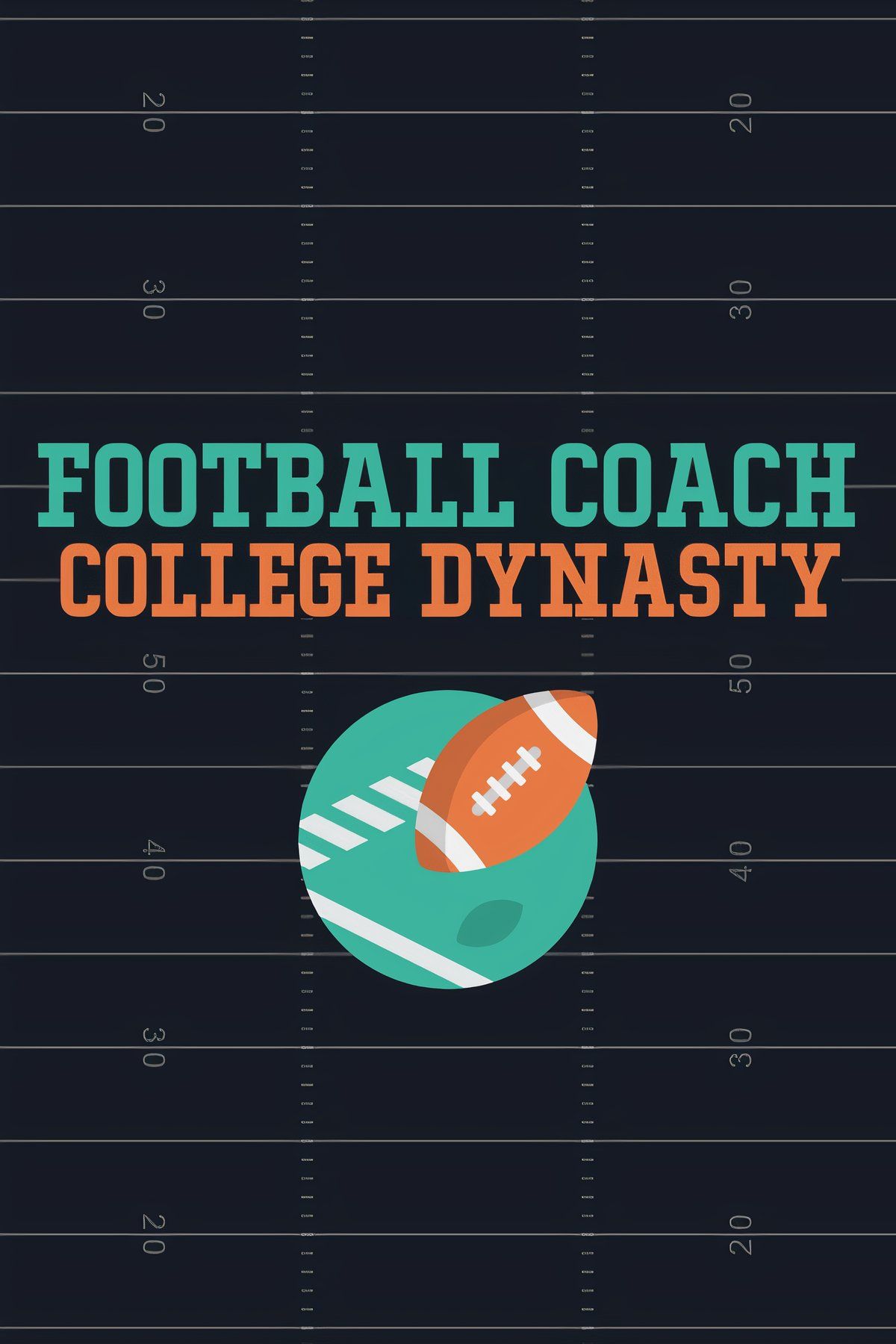 Football Coach: College Dynasty Tag Page Cover Art