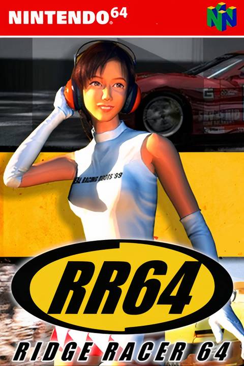 Ridge Racer 64 Tag Page Cover Art