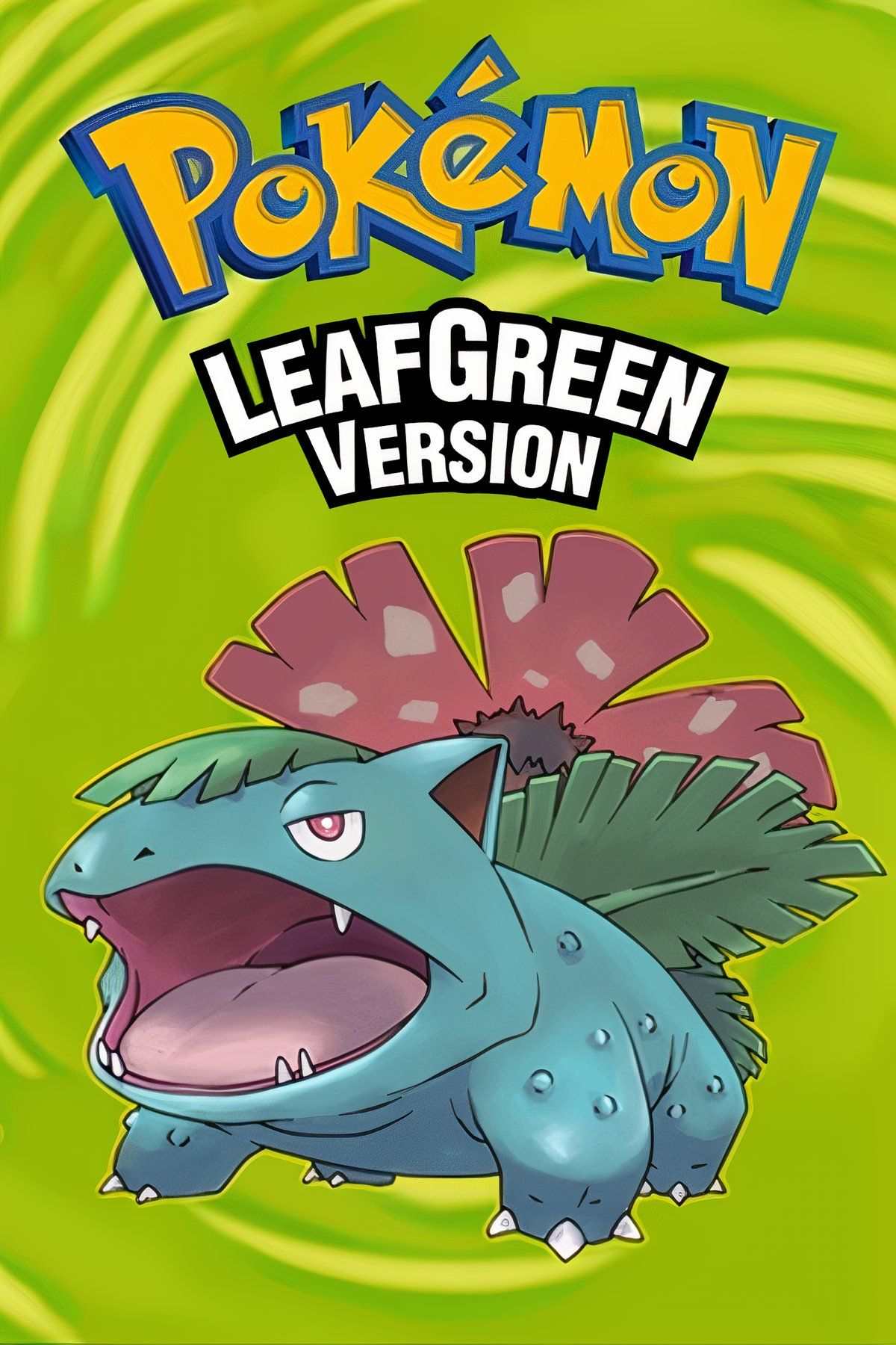 Pokemon LeafGreen Tag Page Cover Art